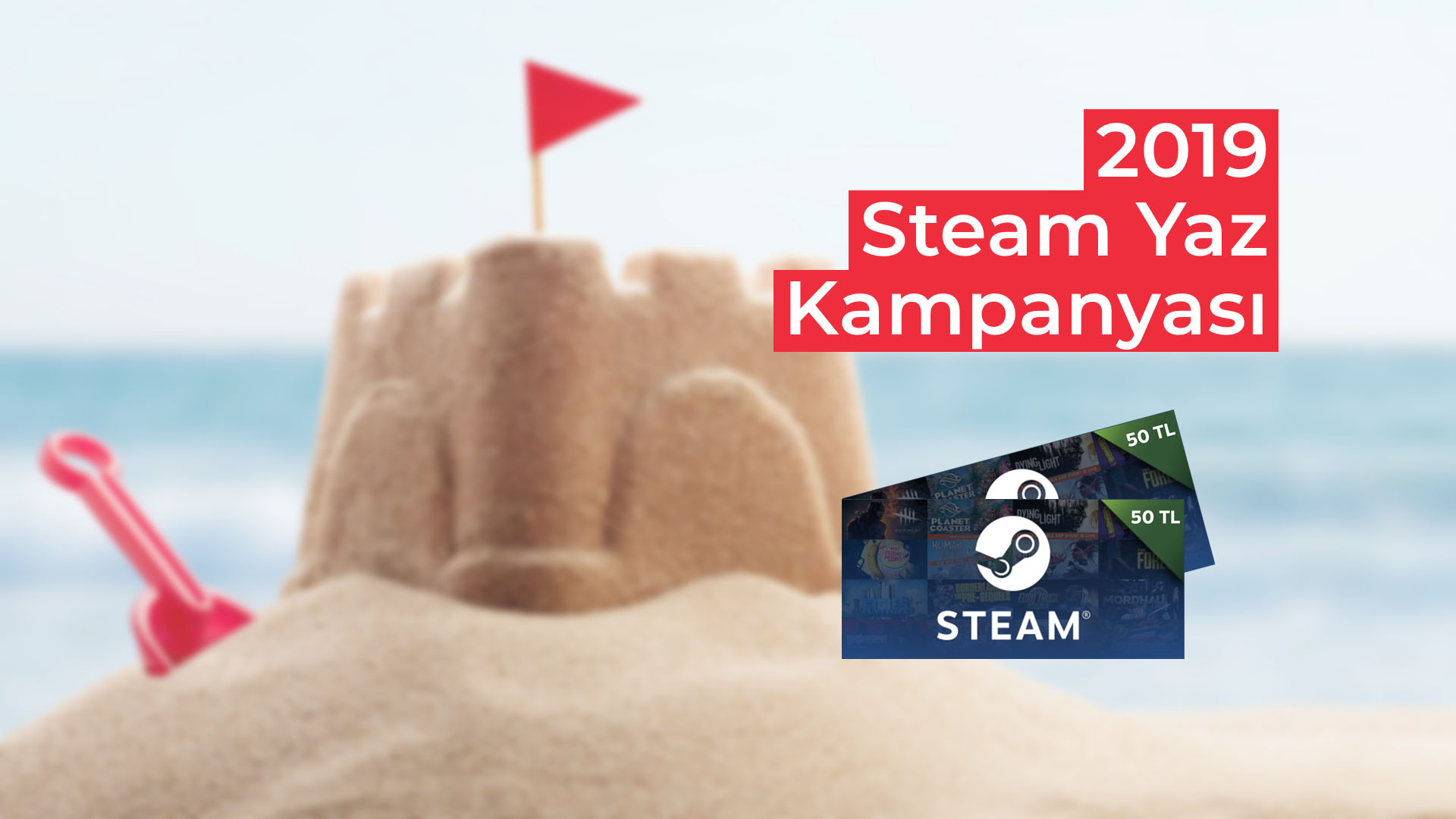 2019 Steam Yaz Kampanyası’nda Harcamalık 50 TL İster Misiniz?